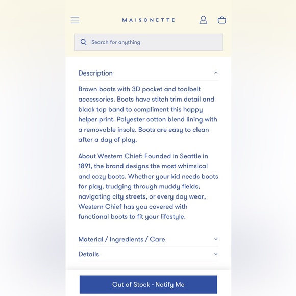 Western Chief Happy Helper Toddler Rain Boots - Picture 11 of 11